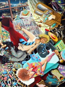Myfannwy Price & Mog Edwards consomment passionnément leur liaison clandestine, 2005